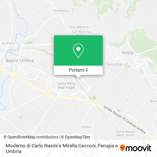 Mappa Moderno di Carlo Nasini e Mirella Cecconi