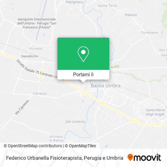 Mappa Federico Urbanella Fisioterapista