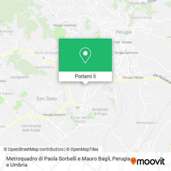 Mappa Metroquadro di Paola Sorbelli e Mauro Bagli