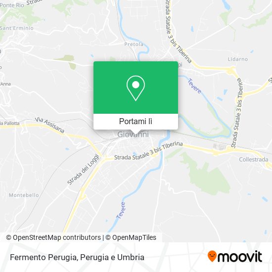 Mappa Fermento Perugia