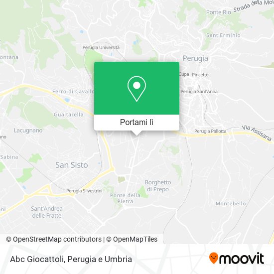 Mappa Abc Giocattoli