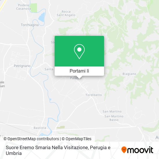 Mappa Suore Eremo Smaria Nella Visitazione