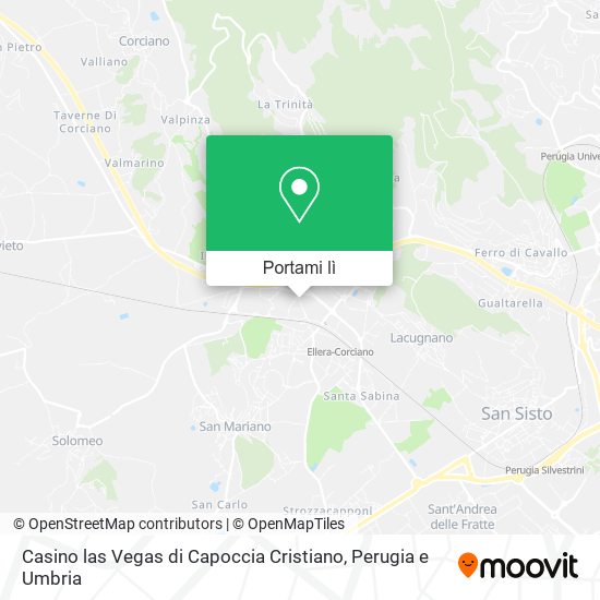 Mappa Casino las Vegas di Capoccia Cristiano