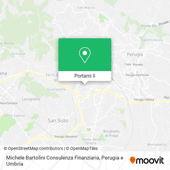 Mappa Michele Bartolini Consulenza Finanziaria