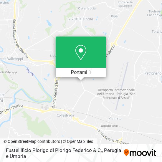 Mappa Fustellificio Piorigo di Piorigo Federico & C.