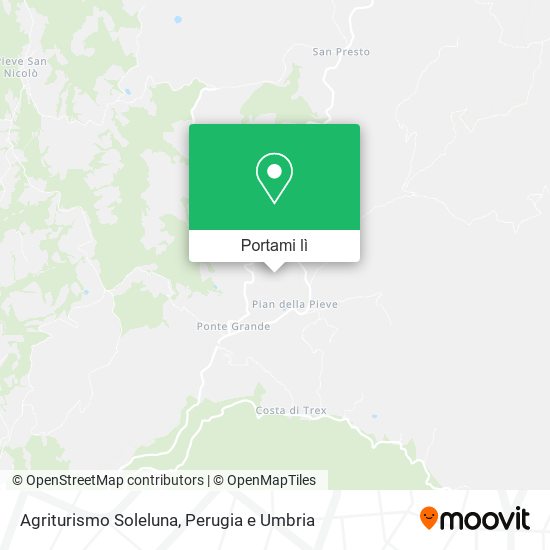 Mappa Agriturismo Soleluna