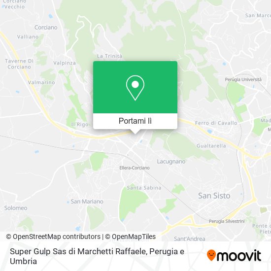 Mappa Super Gulp Sas di Marchetti Raffaele