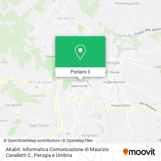 Mappa Akabit. Informatica Comunicazione di Maurizio Cavalletti C.
