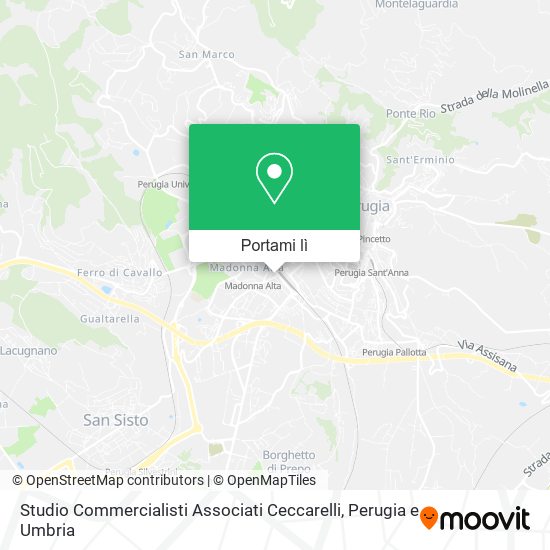 Mappa Studio Commercialisti Associati Ceccarelli