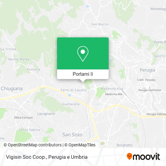 Mappa Vigisin Soc Coop.