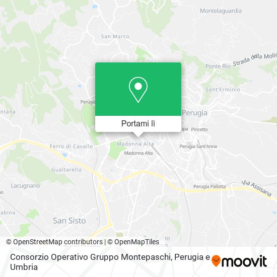 Mappa Consorzio Operativo Gruppo Montepaschi