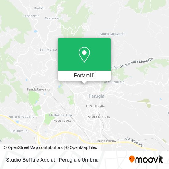 Mappa Studio Beffa e Aociati