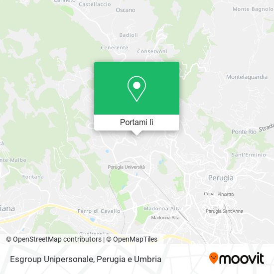 Mappa Esgroup Unipersonale