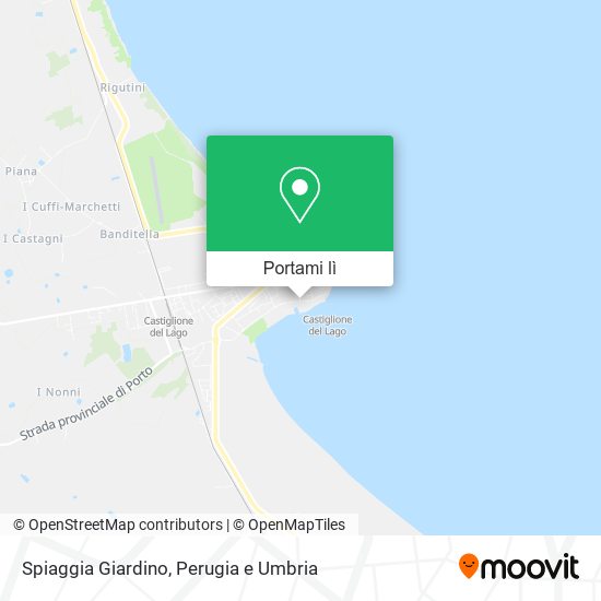 Mappa Spiaggia Giardino