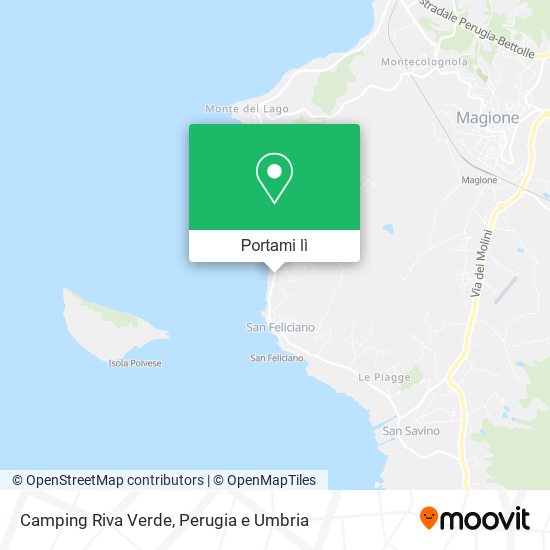 Mappa Camping Riva Verde