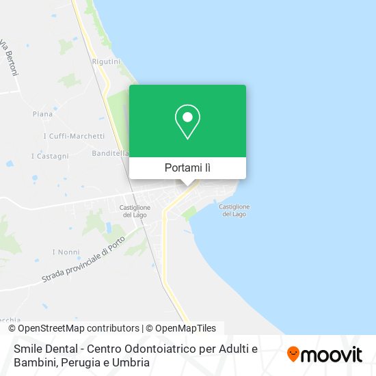 Mappa Smile Dental - Centro Odontoiatrico per Adulti e Bambini