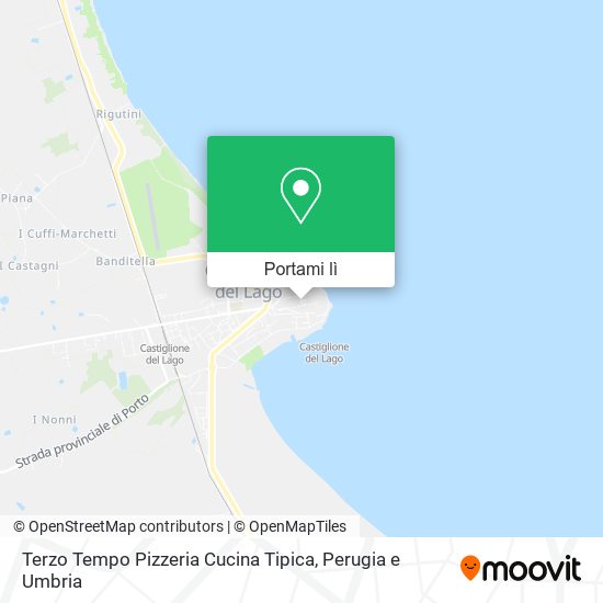 Mappa Terzo Tempo Pizzeria Cucina Tipica