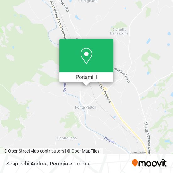 Mappa Scapicchi Andrea
