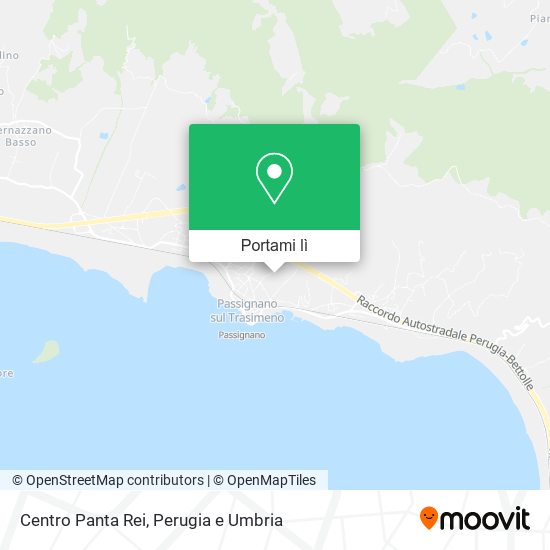 Mappa Centro Panta Rei
