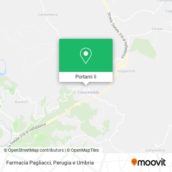 Mappa Farmacia Pagliacci