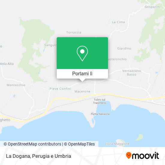 Mappa La Dogana