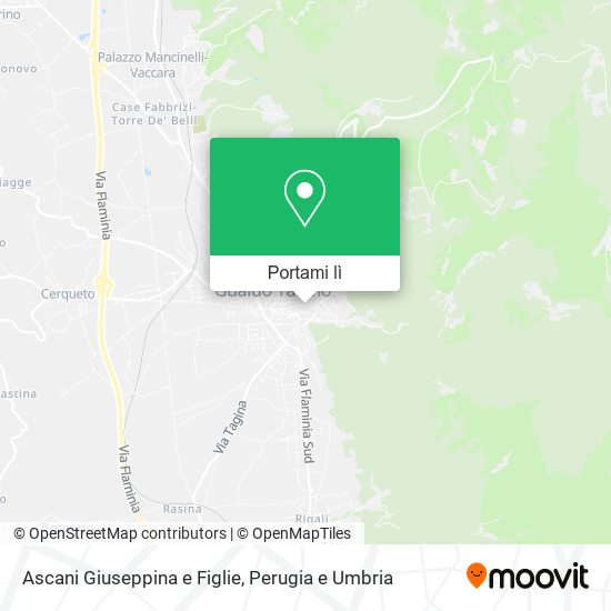 Mappa Ascani Giuseppina e Figlie