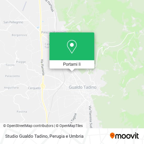 Mappa Studio Gualdo Tadino