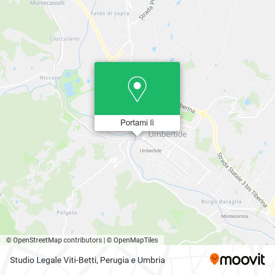 Mappa Studio Legale Viti-Betti