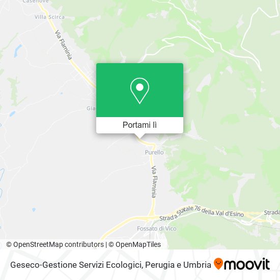 Mappa Geseco-Gestione Servizi Ecologici