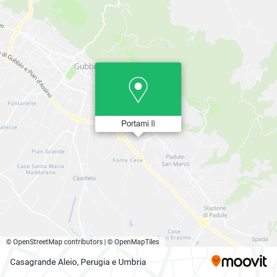 Mappa Casagrande Aleio