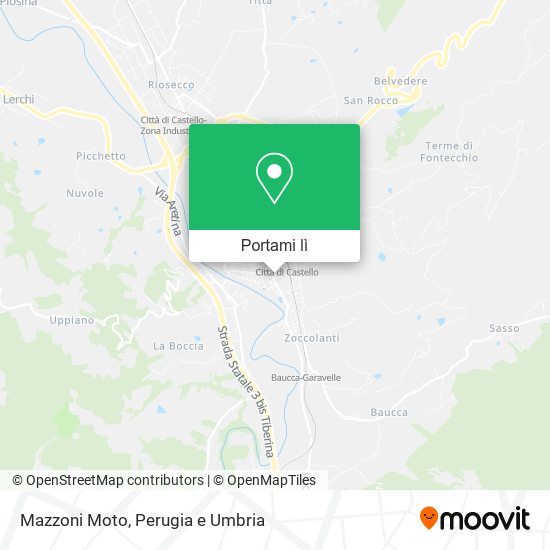 Mappa Mazzoni Moto