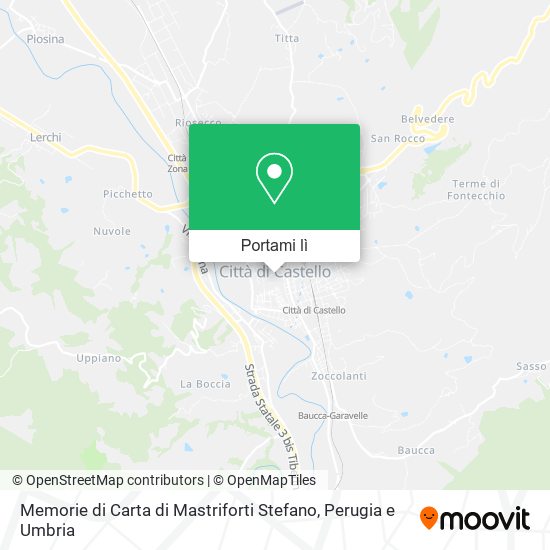 Mappa Memorie di Carta di Mastriforti Stefano