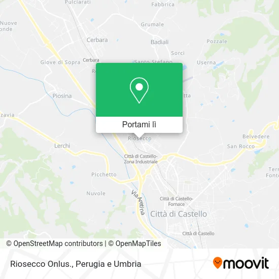 Mappa Riosecco Onlus.