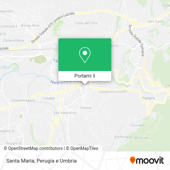 Mappa Santa Maria