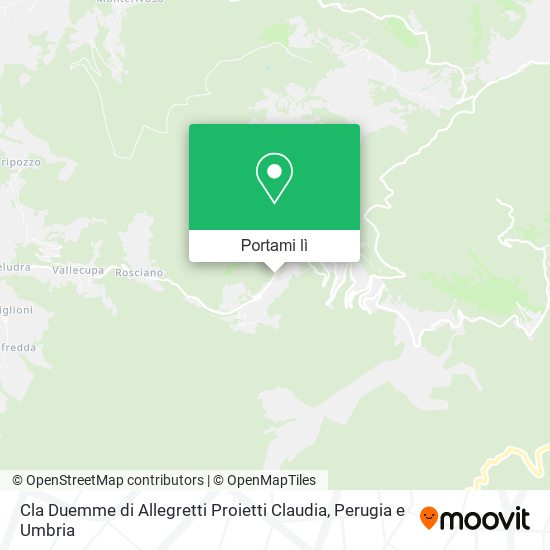 Mappa Cla Duemme di Allegretti Proietti Claudia