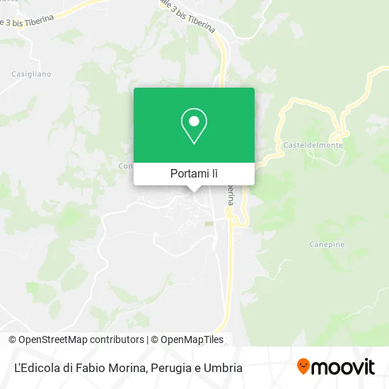 Mappa L'Edicola di Fabio Morina