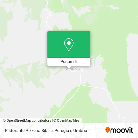 Mappa Ristorante Pizzeria Sibilla