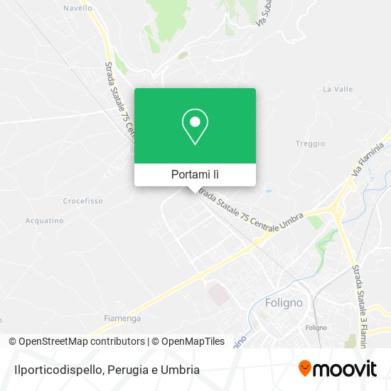 Mappa Ilporticodispello