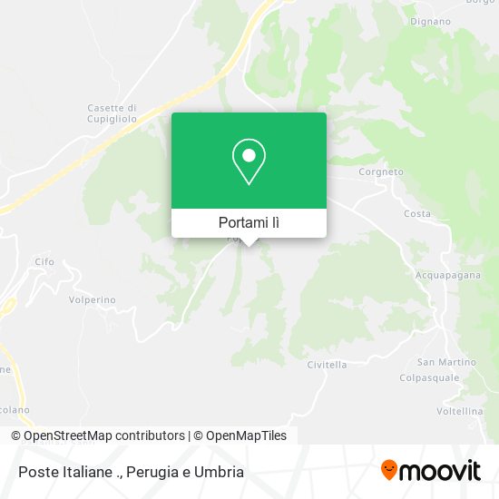 Mappa Poste Italiane .
