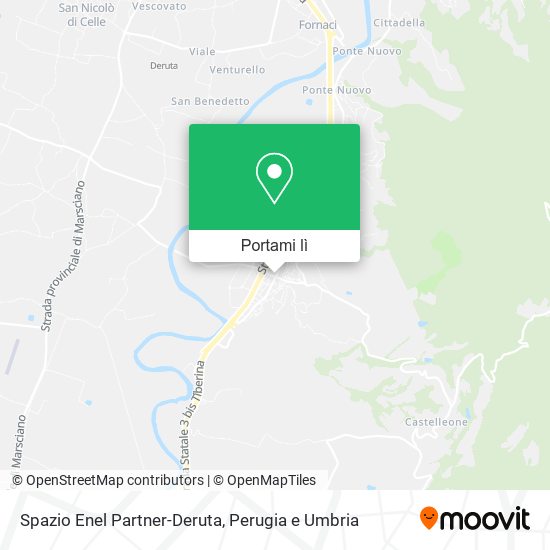 Mappa Spazio Enel Partner-Deruta