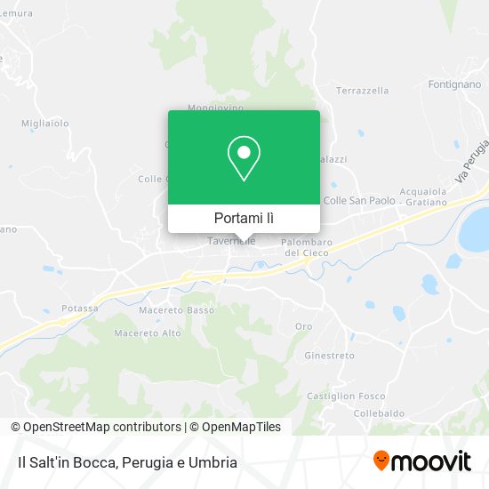 Mappa Il Salt'in Bocca