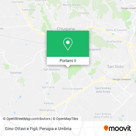 Mappa Gino Ottavi e Figli