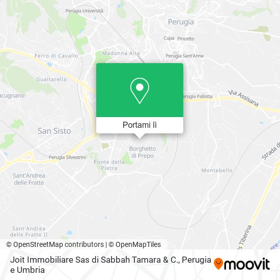 Mappa Joit Immobiliare Sas di Sabbah Tamara & C.