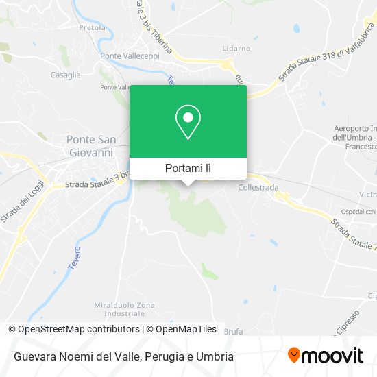 Mappa Guevara Noemi del Valle