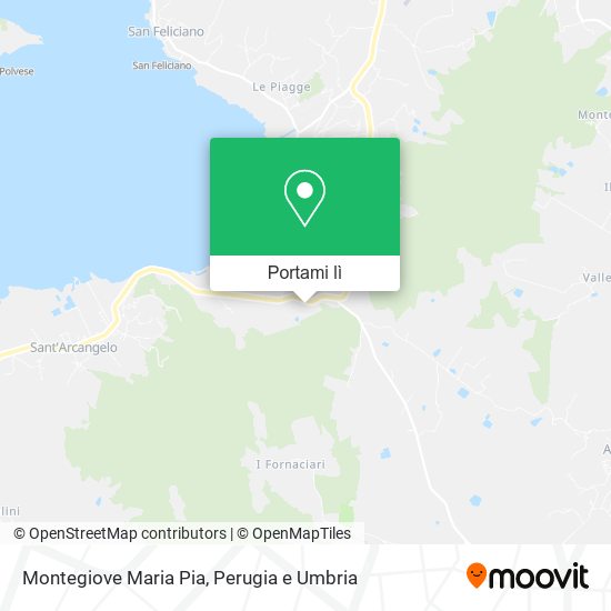 Mappa Montegiove Maria Pia