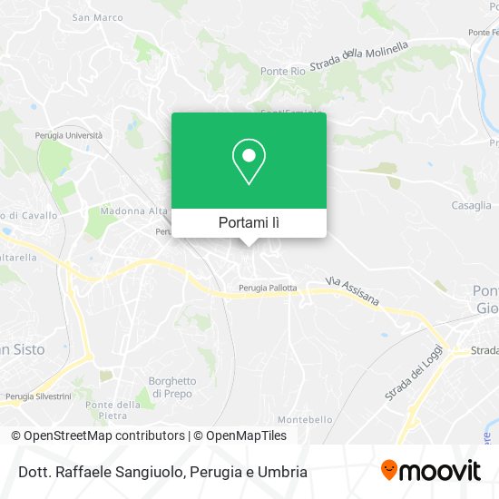 Mappa Dott. Raffaele Sangiuolo