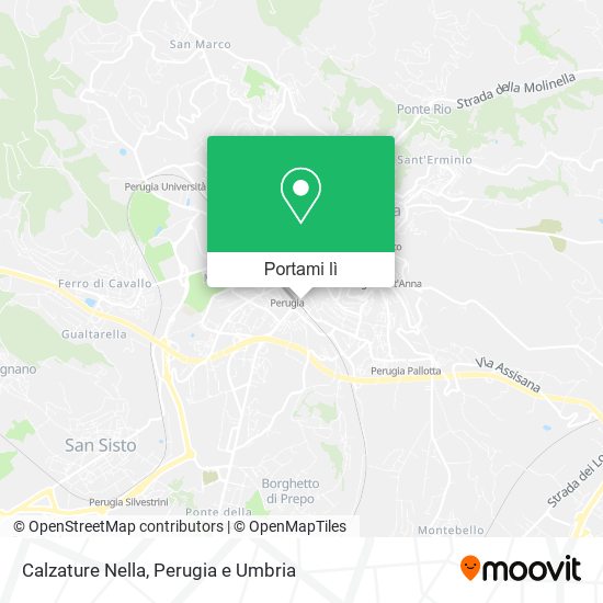 Mappa Calzature Nella