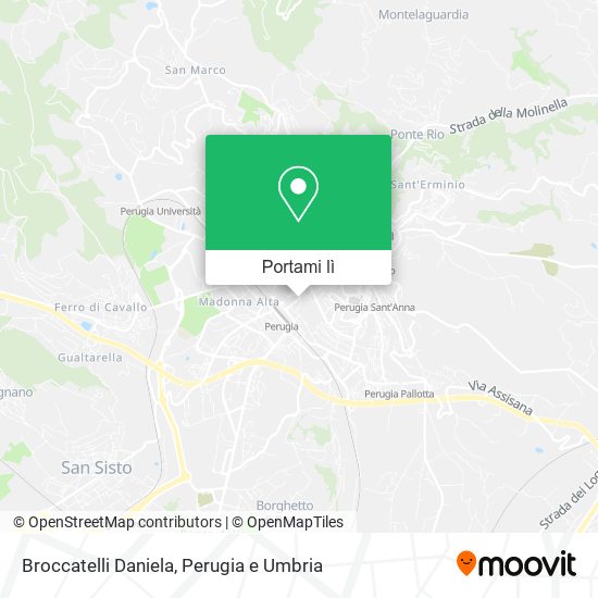 Mappa Broccatelli Daniela