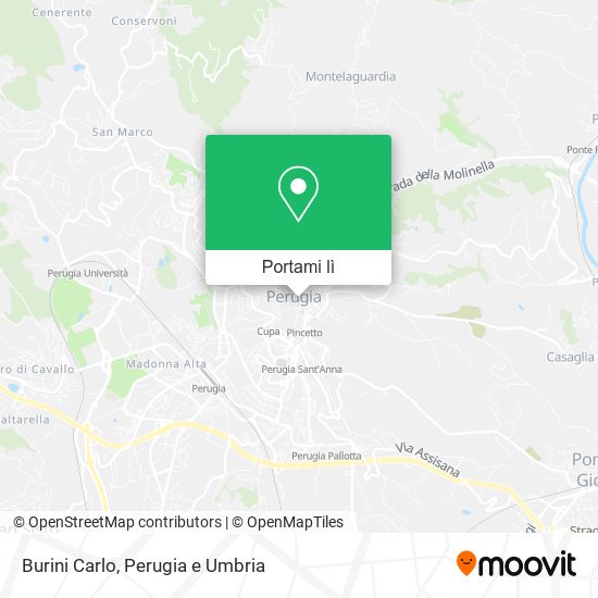 Mappa Burini Carlo