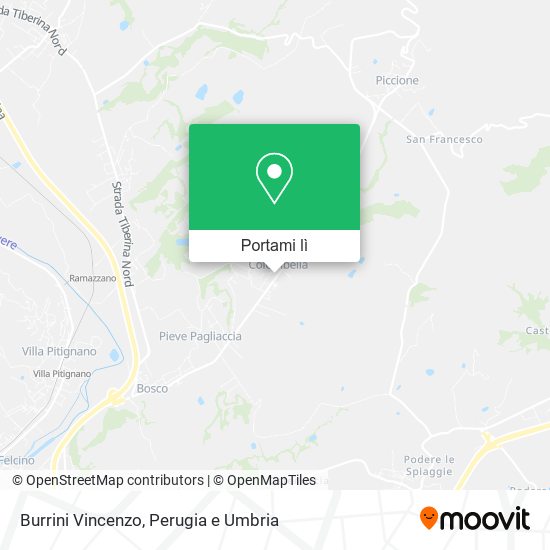 Mappa Burrini Vincenzo